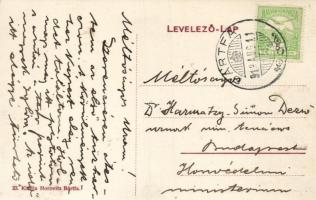 Bártfa Főtér; kiadja Horovitz / main square