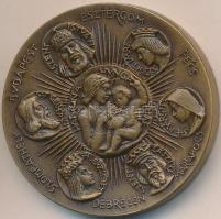 1991. augusztus 16-20. "II. János Pál Magyarországon" Br emlékérem (42mm) T:1