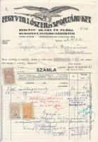 1947 Fegyver, lőszer és sportárú kft számla