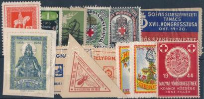 14 db vegyes levélzáró