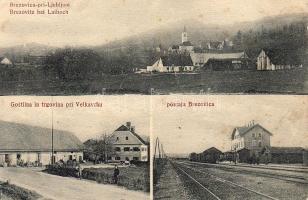 Brezovitz mit Bahnhof