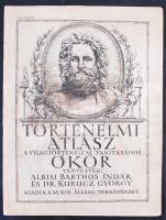 1927 Történelmi atlasz a világtörténelem tanításához, Ókor, Magyar Királyi Állami Térképészet, 20p