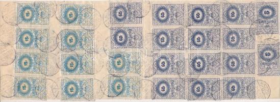 1945 Váltó 26 db váltó illeték bélyeggel