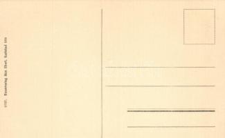 Karlovy Vary, Karlsbad; Bahnhofstrasse, Kaiser Franz Joseph-Strasse; Kunstverlag Max Eberl / street ...