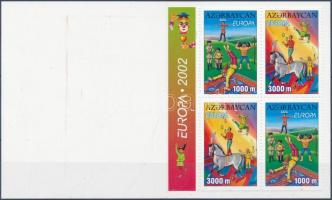 Europe CEPT Circus stamp-booklet Europa CEPT Cirkusz bélyegfüzet