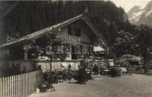 Kandersteg, Restaurant Schwyzerhüsli im Gasterntal