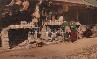 Bosnische Gewerbetreibende / folklore