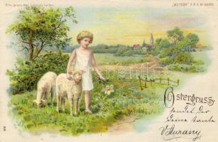 1899 Litho Gegen Licht