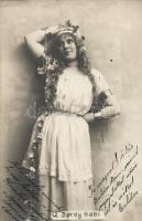 18 db RÉGI, színész motívumú képeslap / 18 old motive cards, actress