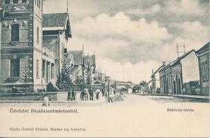 Cholnoky Jenő (1870-1950) földrajztudós saját kézzel írt képeslapja Dicsőszentmártonból feleségének