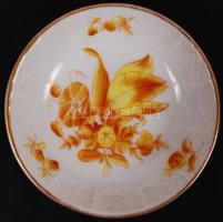 Herendi kis tálkák (3db), kézzel festett, jelzett, hibátlan, 4×5 cm