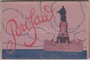 8 lapból álló MODERN Port Said képeslap sorozat tokban / modern Port Said postcard series with 8 cards in case