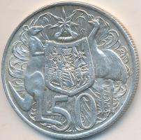 Ausztrália 1966. 50c Ag "II. Erzsébet" T:2
Australia 1966. 50 Cents Ag "Elizabeth II&...