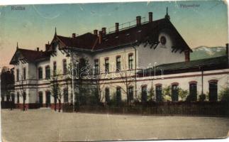 Ruttka, Vrutky; vasútállomás / railway station (fa)