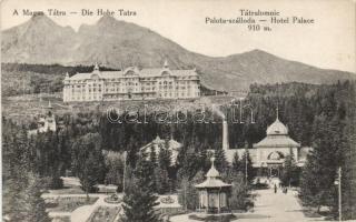 Tátralomnic, Palota szálloda; Kuszmann Gyula áruház kiadása / Hotel Palace