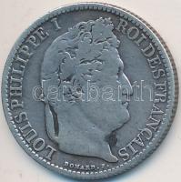 Franciaország 1846. 50c Ag "I. Lajos Fülöp" Párizs T:3 France 1846. 50 Cents Ag "Louis Philippe I" Paris C:F