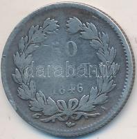 Franciaország 1846. 50c Ag "I. Lajos Fülöp" Párizs T:3
France 1846. 50 Cents Ag "Loui...
