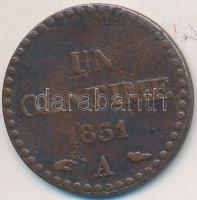 Franciaország 1851A 1c T:3
France 1851A 1 Centimes C:F