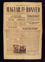 1956 Magyar Honvéd c. lap november 21-ei száma a forradalom híreivel