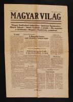 1956 Magyar Világ c. lap november 3. száma a forradalom híreivel