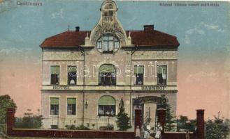 Csáktornya, Hódosi Vilmos vasúti szállodája / railway hotel (EK)