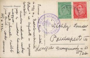 1932 Kéthly Anna szociáldemokrata politikus saját kézzel írt képeslapja