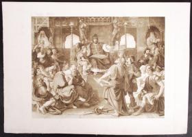 Nemzeti dicsőségünk, 40 db heliogravür, restaurált, 20×30 cm (40×), házi készítésű félbőr mappában, ...