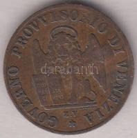 Olasz Államok / Velence / Forradalom 1849ZV 1c Cu T:2- ütésnyom
Italian States / Venice / Revolution...