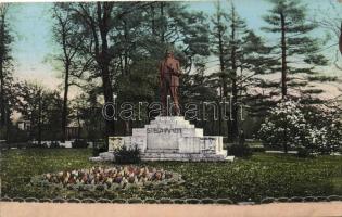 Linz, Volksgarten, Stelzhamer-statue