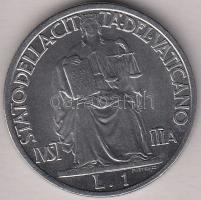 Vatikán 1942. 1L "XII. Pius" T:1 Vatican 1942. 1 Lire "Pius XII" C:UNC