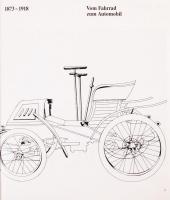 1988 Rad der Zeit. Audi történetét bemutató képes füzet