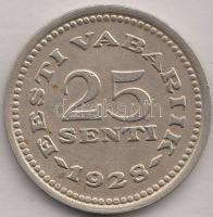Észtország 1928. 25s T:2 Estonia 1928. 25 Senti C:XF
