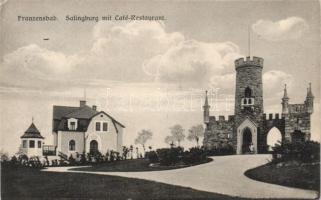 Frantiskovy Lazne, Franzensbad; - 3 old postcards, undivided backside