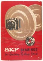 1948 SKF Bearings. Vasúti reklám füzet. Sok képpel, pár helyen kivágásokkal,