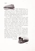 1948 SKF Bearings. Vasúti reklám füzet. Sok képpel, pár helyen kivágásokkal,