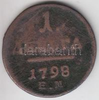 Oroszország 1798EM 1D T:2-/3 Russia 1798EM 1 Denga C:VF/F