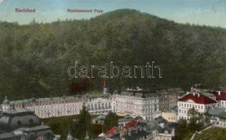 Karlovy Vary, Karlsbad; - 5 old postcards