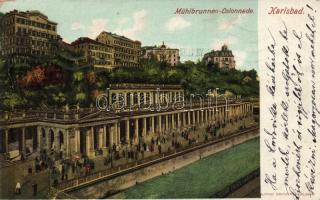 Karlovy Vary, Karlsbad; - 5 old postcards