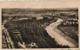 3 db RÉGI cseh városképes lap (Ostrau, Budweis) / 3 old Czech town-view postcards (Ostrau, Budweis)