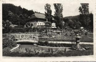 4 db RÉGI cseh városképes lap (Krummau, Luhacovice, Teplice, Pilsen) / 4 old Czech town-view postcar...