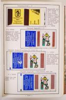 1962-1999 3 db magyarországi gyufacímkékből álló gyűjtemény rengeteg gyufacímkével feliratozva, albu...