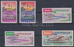 Rome Summer Olympics set with overprint Római nyári olimpia sor felülnyomással