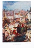 Vörösmarty album. A Pesti Napló előfizetőinek készült kiadás. Bp., é.n., [Pesti Napló]. Kiadói, aran...