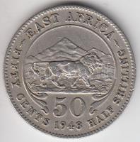 Kelet-Afrika 1948. 50c T:2 East Africa 1948. 50 Cents C:XF