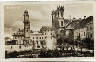 Besztercebánya, square, shops