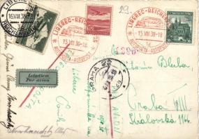 Liberec, Reichenberg; Old Town Square, Town Hall, tram (EK)