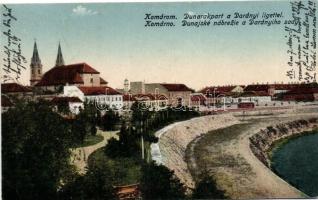 Komárom, Duna rakpart, Darányi liget / wharf, grove (EK)