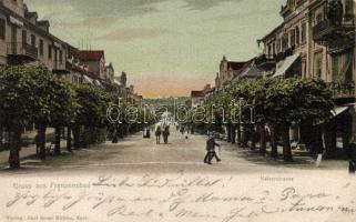 Frantiskovy Lazne, Franzensbad; Kaiserstrasse (EK)