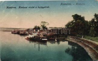 Komárom, Danube, ship factory (EK)