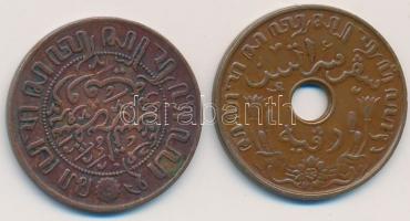 Holland Kelet-India 1920-1938. 1c (2x) T:2,2-
Netherlands East Indies 1920-1938. 1 Cents (2x) C:XF,V...